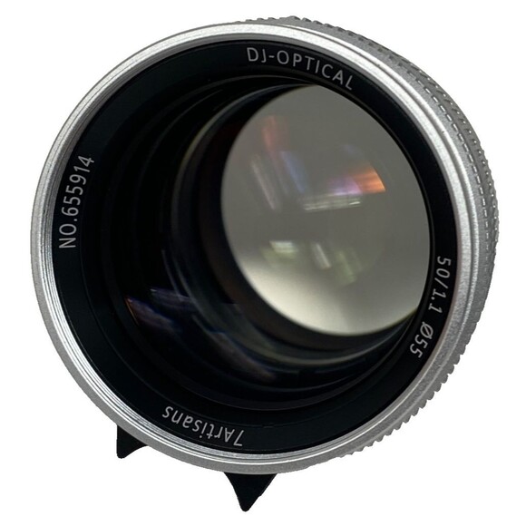 7Artisans DJ-Optical 50mm f1.1 Lens Silver Noctilux Leica M 6-Bit Mount, MINTY - Picture 4 of 6